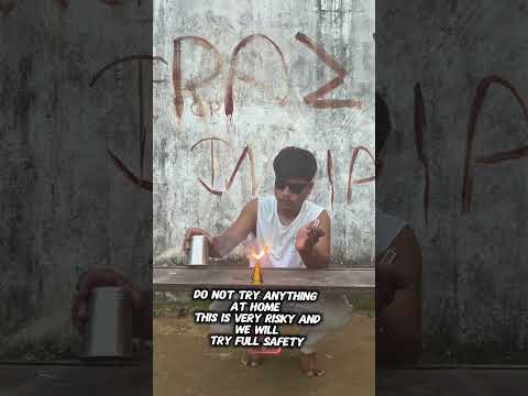 Anar bomb vs steel glass 💥 kya hoga next? Do not try ⚠️ #CrazyIndian.