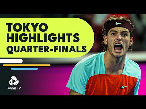 Fritz Battles Shapovalov; Tiafoe Takes On Kwon | Tokyo 2022 Semi-Finals Highlights