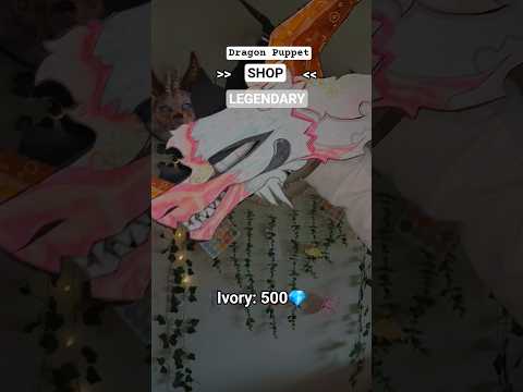 Dragon puppet SHOP trend!! #dragonpuppets #homemadepapercraft #trend #art #dragon #paperart #viral