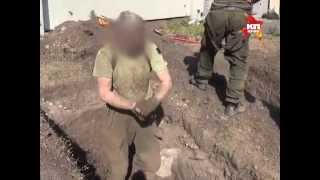 Ополченцев закапывают заживо. Добровольно