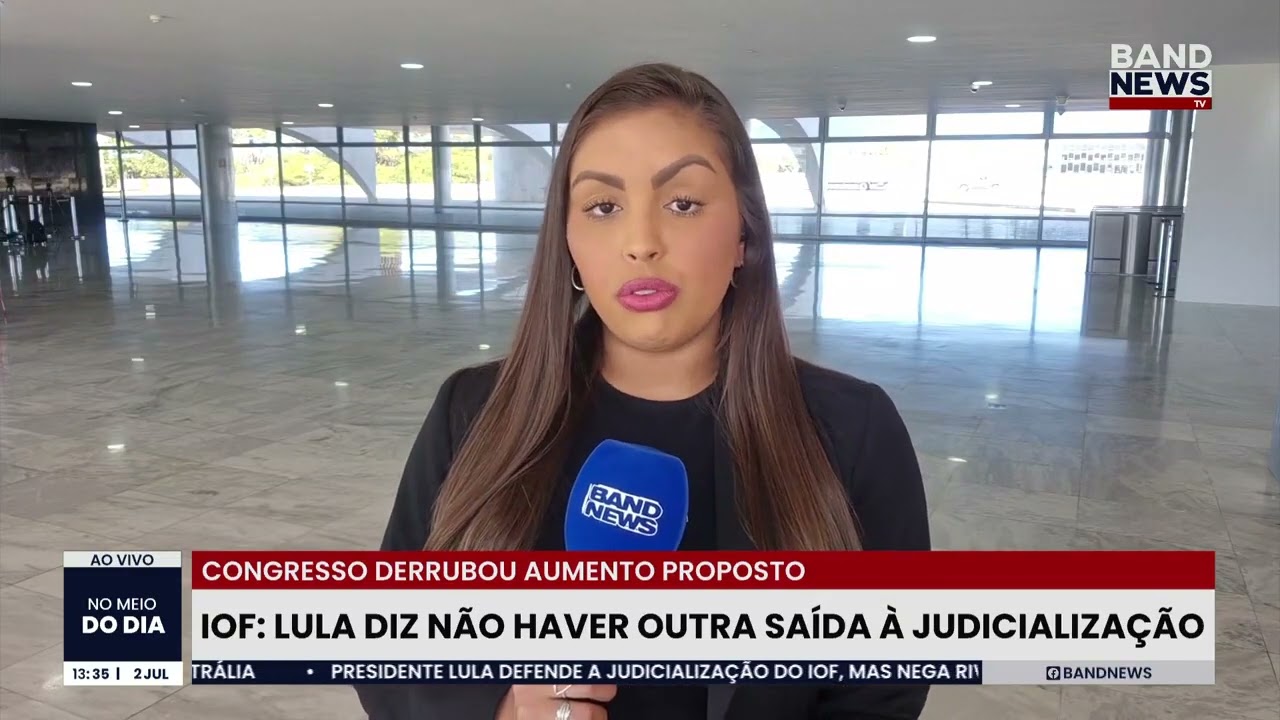 Lula diz não haver outra saída à judicialização