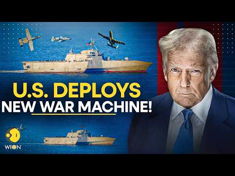 Trump's New War Machine! US Deploys Combat Ship USS Santa Barbara In Gulf | WION Originals