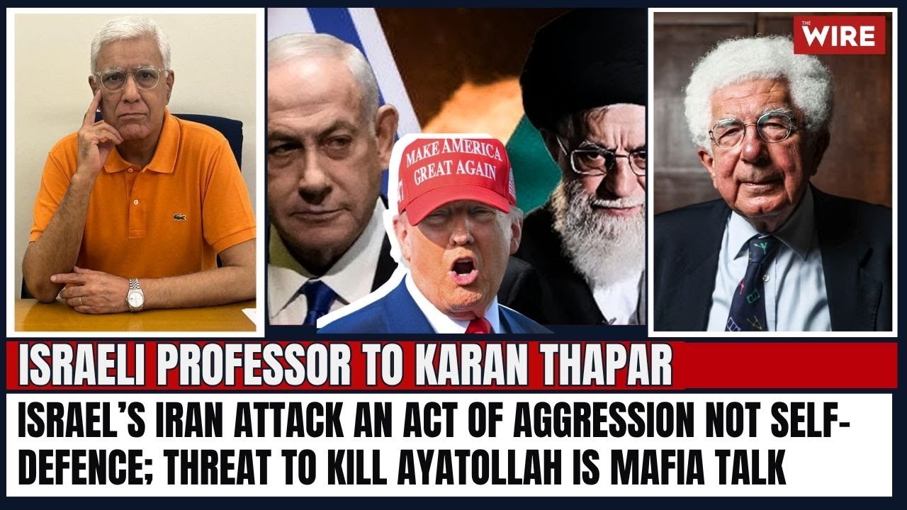 Israel’s Iran attack an act of aggression not self-defence; threat to kill Ayatollah is mafia talk