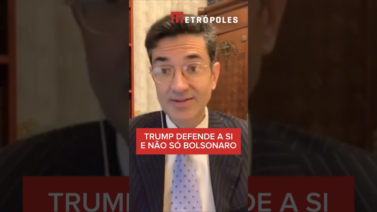 TRUMP está defendendo a si mesmo quando fala de Bolsonaro #shorts #stf #trump