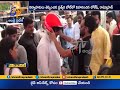 Minister Nara Lokesh drive speed boat at Vijayawada