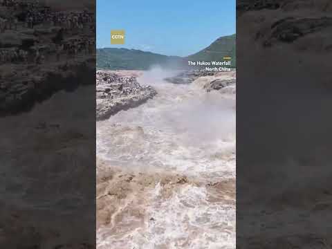 Stunning! Immerse yourself in the breathtaking sight of the Hukou Waterfall