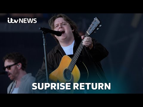 'I'm back, baby': Lewis Capaldi makes emotional return to Glastonbury | ITV News