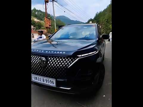 MG Hector Number Plate 🥵 frame Installation smooth Edit 🙀🫣 #Hector #Edit #shorts