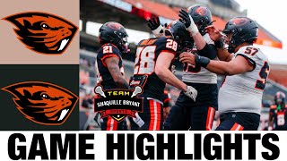 Team Black vs Team Orange Highlights | 2024 Oregon State Football Spring Game