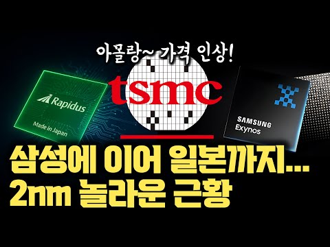 TSMC의 가격 인상 속... 삼성과 라피더스, 놀라운 2나노 기술 근황 | Exynos2600