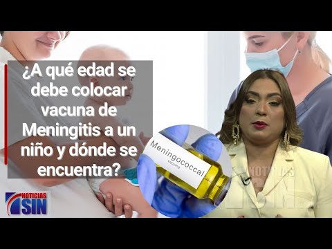 La Pediatra: vacunación contra la meningitis