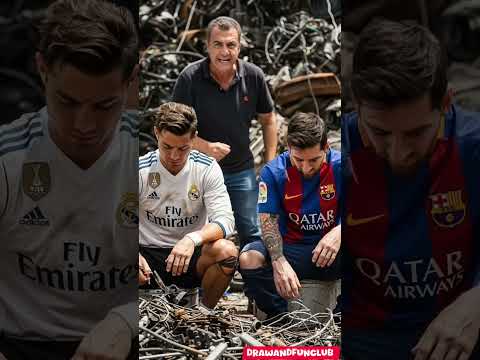 Ronaldo and Messi were mocked by Neymar and Mbappe #ronaldo #messi #aishorts