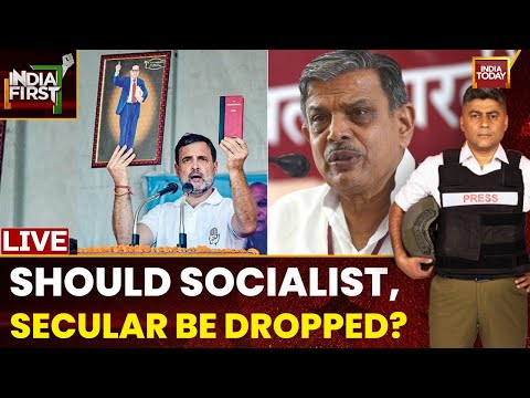 India First With Gaurav Sawant: Top RSS Neta Triggers Samvidhan Debate | The Big Constitution Clash