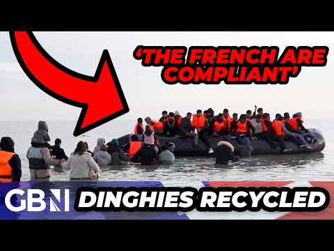 SHOCKING: French PICKING UP dinghies from Dover to REUSE for migrants in 'OUTRAGEOUS' revelation