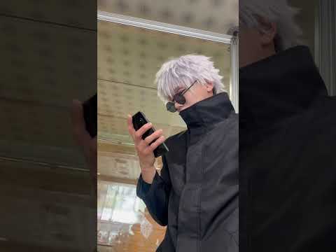 jujutsukaisen cosplay When Yuta Finally Smiled乙骨がホッとした理由。 #shorts