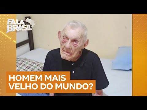 Saiba quem é o brasileiro que pode ser o homem mais velho do mundo