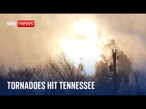 Tornadoes and severe storms hit Tennessee