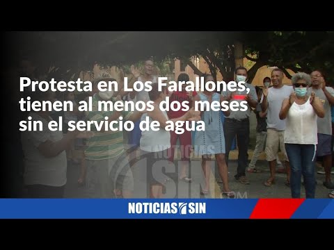 Desesperados por la falta de agua, los residentes protestan