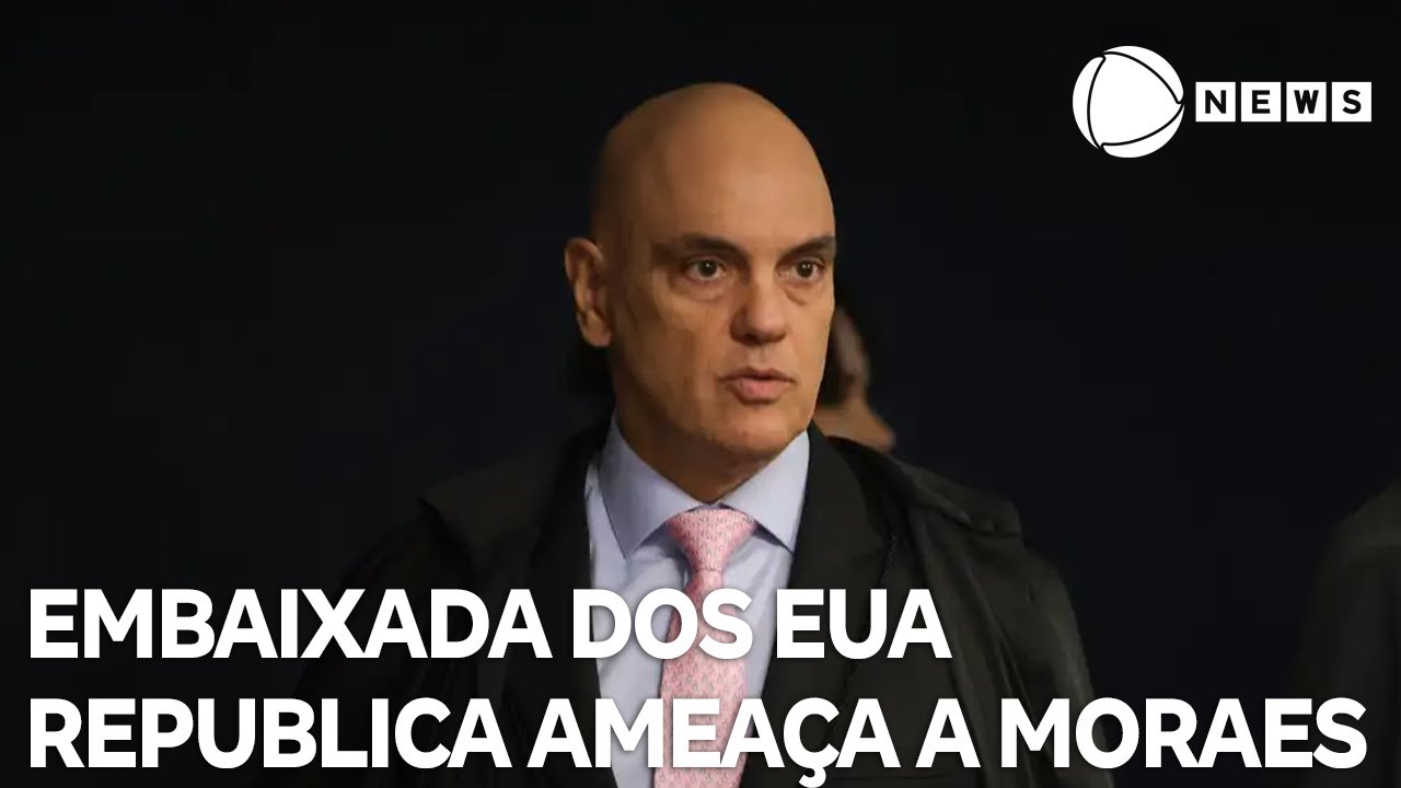 Embaixada dos EUA republica mensagem com ameaça a Moraes