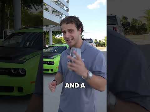 Can you drive manual? 2023 Dodge Hellcat Widebody, 6-speed manual.