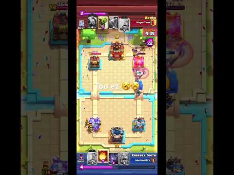 Ez Dub #clashroyale #clashroyalememes #ez #relatable