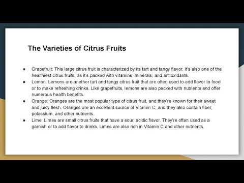 Best Citrus Fruits Distributors.