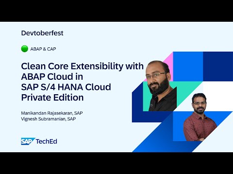 ? Clean Core Extensibility with ABAP Cloud in SAP S/4HANA Cloud Private Edition