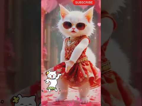 cute cat dance 😻😺|Cat dance|#shorts #cat #catvideos #cutecartoon #usacats