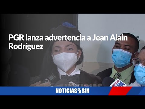 PGR lanza advertencia a Jean Alain Rodríguez