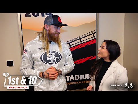 Move The Chains: George Kittle Talks Salute to Service, Giving Back to Military Families | 1st & 10