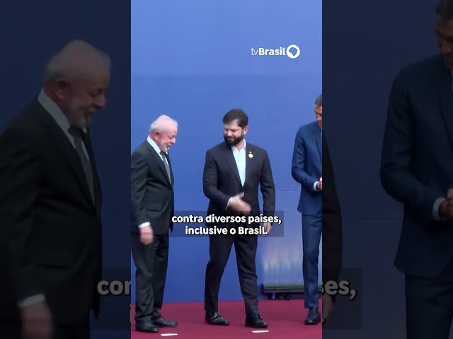 O presidente Lula participou no Chile de uma reunião sobre a defesa da democracia