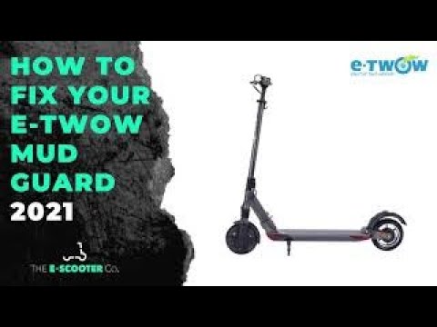 How to fix your E-Twow Mud Guard/ Clip