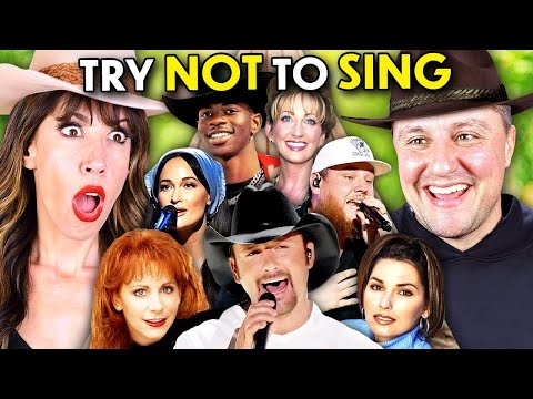 Try Not To Sing - Iconic Country Songs!