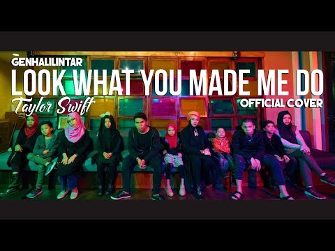 Look What You Made Me Do -Taylor Swift (Gen Halilintar Video Cover) 11 Siblings&Mom