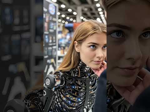 Analysing Expression Patterns in Humanoid Robots | AI Facial Emotion Detection #ai#trending#robot