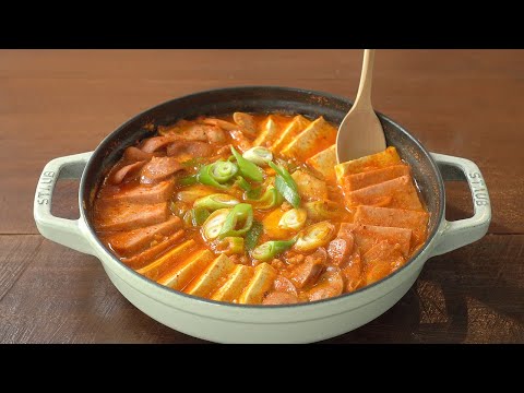 부대찌개 양념장 만들지마세요~ 이렇게만 만들면 맛집포스 :: 진짜 쉽고 맛있어요 :: Budaejjigae