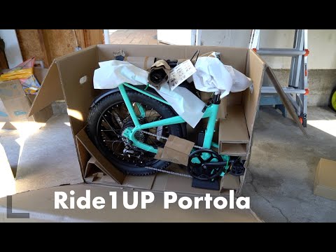 Ride1UP Portola Folding E-Bike Unboxing