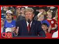 Trump speaks at a rally in Youngstown, OH ahead of the midterms