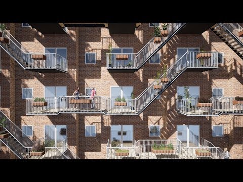 Could connecting existing balconies prevent loneliness" | Architecture | Dezeen