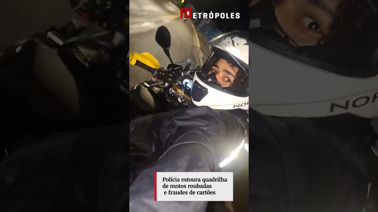 Polícia estoura quadrilha de motos roubadas e fraudes de cartões
