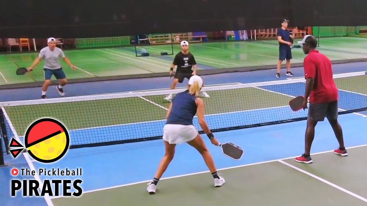 When 5.0s and 4.0s Mix Together Mixed vs Men's Pickleball