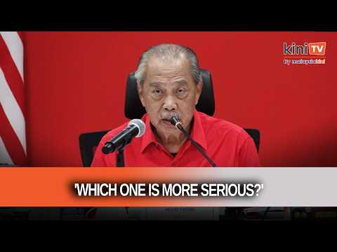 Muhyiddin suggests Ronald’s offence is not comparable to Hamzah’s