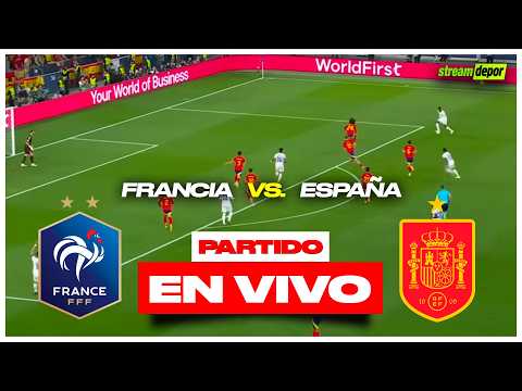 FRANCIA VS ESPAÑA EN VIVO MUNDIAL 2026 | Stream Depor