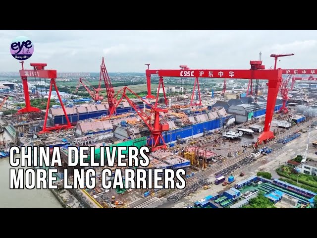 Chinese shipyards ramp up LNG carrier deliveries