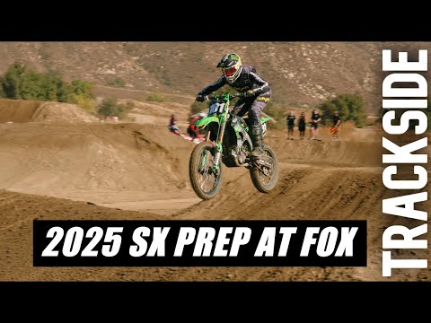 2025 SUPERCROSS PREP AT FOX RACEWAY | ft. SLR Honda, Host,Grindstone,Friesen, BarX Yamaha & more!