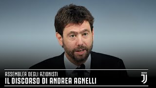 LIVE | ASSEMBLEA DEGLI AZIONISTI, IL DISCORSO DI ANDREA AGNELLI