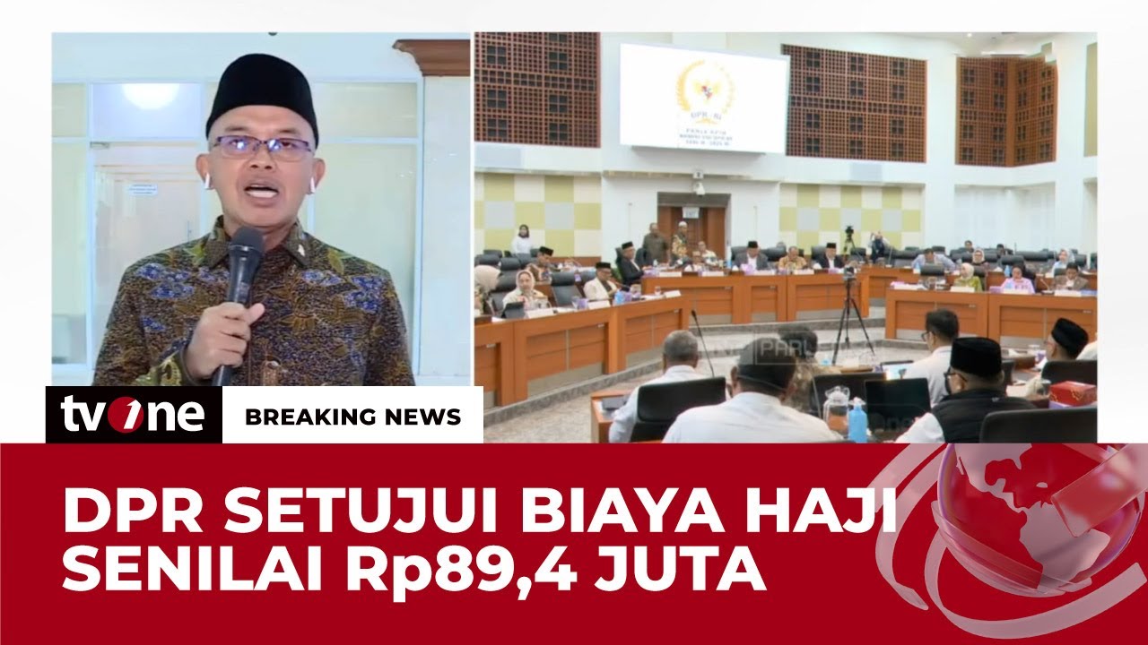 Komisi VIII dan Kemenag Akan Sahkan Biaya Haji Tahun Ini | Breaking News tvOne