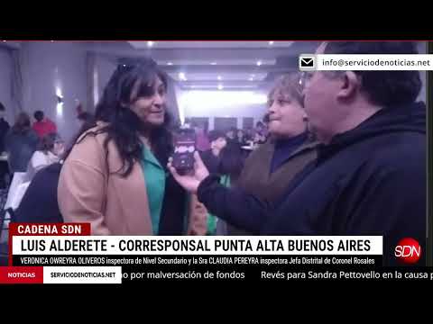 Parlamento juvenil del MERCOSUR en Rosales – Informa Luis Alderete desde Prov. de Buenos Aires