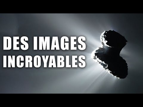 Les images extraordinaire du noyau d'une comète ! (67P)