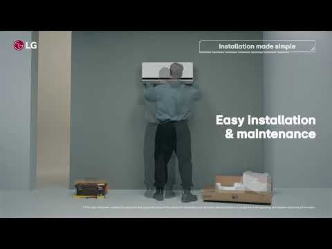 LG DUALCOOL AI Air | Installation på ett smidigt sätt